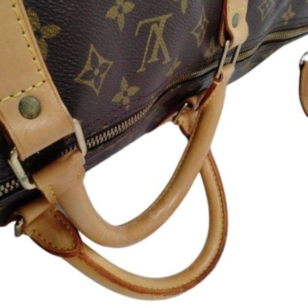 839555BS (X6) Louis Vuitton Travel Bag Keepall 60 Brown Monogram - Picture 4 of 8